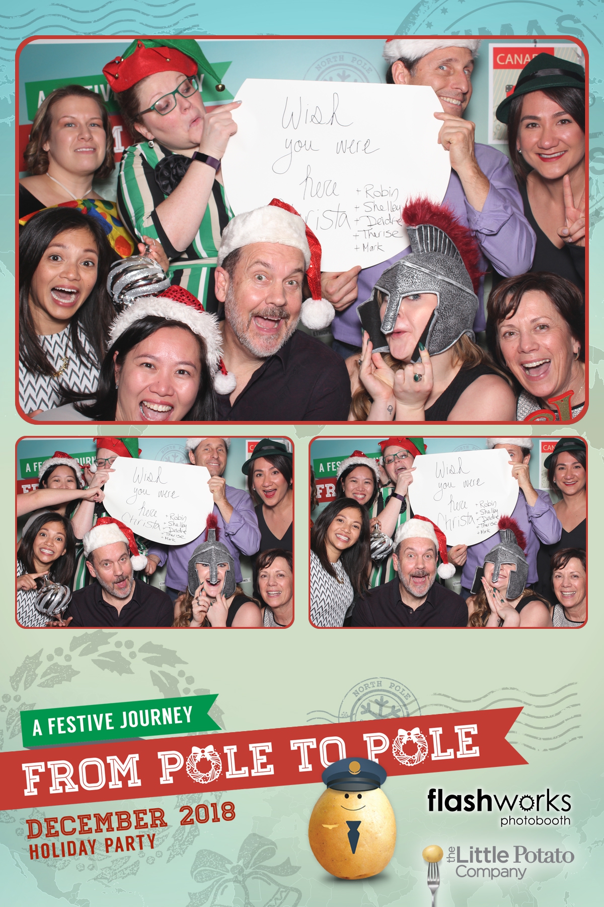 Little Potato Company Holiday Party  | View more photos from the event at gallery.flashworksphotobooth.com/u/FlashworksPhotoboothInc/Little-Potato-Company-Holiday-Party